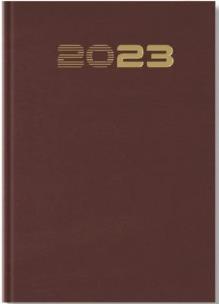 Opakowanie Terminarz 2023 B7 Standard bordowy