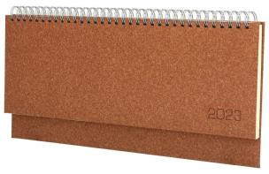 Opakowanie Terminarz 2023 leżący Natura brązowy