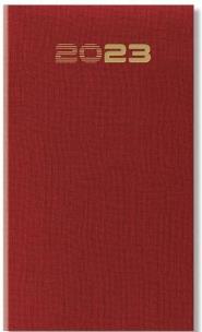 Opakowanie Terminarz 2023 Tygodniowy rubinowy