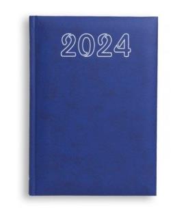 Opakowanie Terminarz 2024 A5 dzienny Standard - granatowy