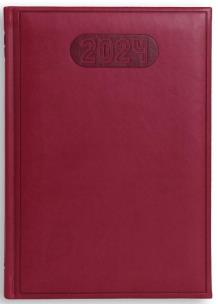 Opakowanie Terminarz 2024 B6 dzienny Print - czerwony