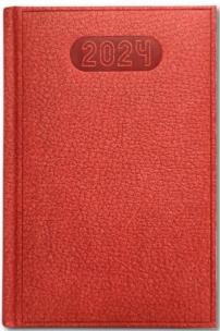 Opakowanie Terminarz 2024 B6 dzienny Print specjal czerwony