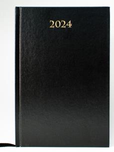 Opakowanie Terminarz 2024 dzienny A5 Divas czarny
