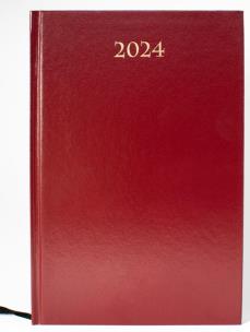 Opakowanie Terminarz 2024 tygodniowy A5 Divas bordo