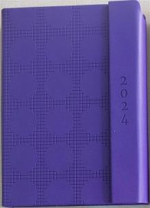 Opakowanie Terminarz 2024 tygodniowy A5 zapinka Magnez MIX