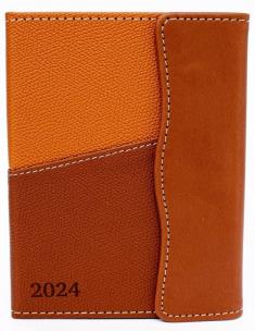 Opakowanie Terminarz 2024 tygodniowy A6+ Waran brązowy
