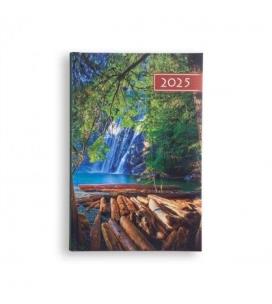Opakowanie Terminarz 2025 B6 Kolorowy wodospad