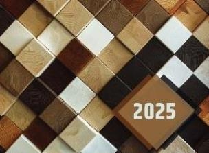 Opakowanie Terminarz 2025 tygodniowy A5 poziomy na spiral MIX