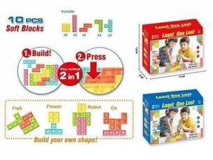 Opakowanie Tetris silikonowe klocki pop