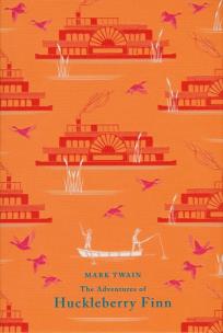 Okładka książki The Adventures of Huckleberry Finn