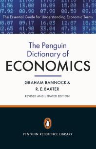 Okładka książki The Penguin Dictionary of Economics