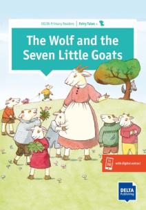 The Wolf and the 7 Little Goats. Autor: Sarah Ali. Multiszop.pl Okładka książki The Wolf and the 7 Little Goats