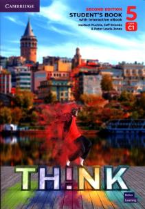 Think Level 5 Student's Book with Interactive eBook British English. Autor: Puchta Herbert, Stranks Jeff, Lewis-Jones Peter. Multiszop.pl Okładka książki Think Level 5 Student's Book with Interactive eBook British English