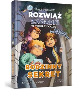 Timmi Tobbson. Młodzi poszukiwacze. Rodzinny sekret. Autor: Wagner J. I., Vitale B.. Multiszop.pl Okładka książki Timmi Tobbson. Młodzi poszukiwacze. Rodzinny sekret