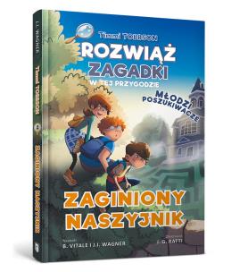 Timmi Tobbson Młodzi poszukiwacze Zaginiony naszyjnik. Autor: Wagner J. I.. Multiszop.pl Okładka książki Timmi Tobbson Młodzi poszukiwacze Zaginiony naszyjnik