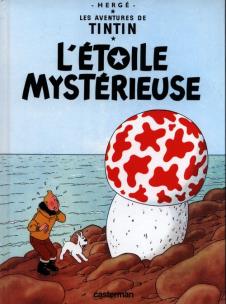 Okładka książki Tintin L'etoile Mysterieuse
