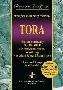 Tora Pięcioksiąg. Autor: Kuśmirek Anna red.. Multiszop.pl Okładka książki Tora Pięcioksiąg
