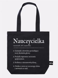 Torba nauczycielka. Wydawca: Nadwyraz. Multiszop.pl Opakowanie Torba nauczycielka