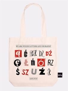Opakowanie Torba Polskie Literki