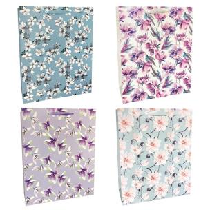 Opakowanie Torba prezentowa 26x23 Kwiaty pastel