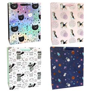 Opakowanie Torba prezentowa 26x32 pies, kot koala