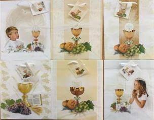 Opakowanie Torebka ozdobna laminowana komunijna PL-2 mix