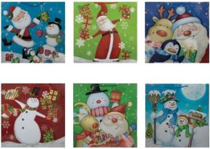 Opakowanie Torebka ozdobna laminowana PL-11 mega Święta