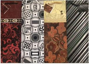 Opakowanie Torebka ozdobna laminowana PL-13 zestaw 43