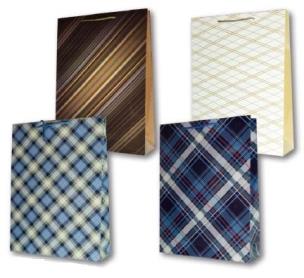 Opakowanie Torebka ozdobna laminowana PL-9 duża grafika