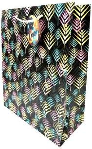 Opakowanie Torebka ozdobna matowa 26x32x12cm palmy GB23147