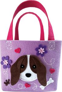 Opakowanie Torebka piesek fioletowa