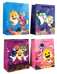 Opakowanie Torebka upominkowa 3D brokat JYWK 053 M