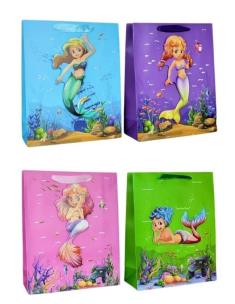 Opakowanie Torebka upominkowa 3D brokat JYWK112 L (20)