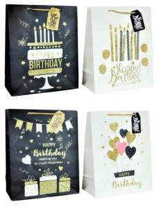 Opakowanie Torebka upominkowa brokat JYWK 184 M