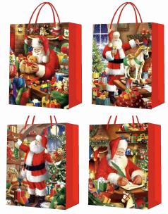 Opakowanie Torebka upominkowa M Boże Narodzenie MIX