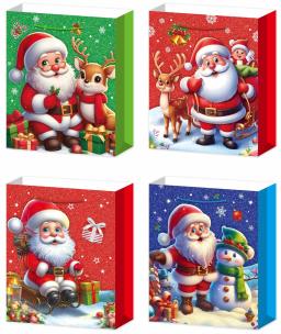 Opakowanie Torebka upominkowa M Boże Narodzenie MIX