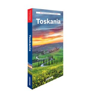 Toskania; przewodnik z atlasem. Autor:   Praca zbiorowa. Multiszop.pl Okładka książki Toskania; przewodnik z atlasem