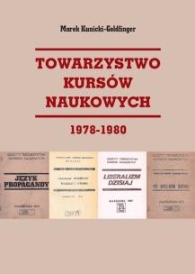 Okładka książki Towarzystwo Kursów Naukowych 1978-1980