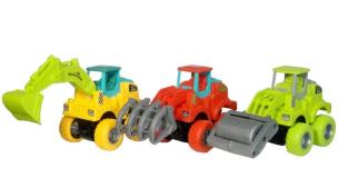 Opakowanie Traktor budowlany z narzędziem MIX