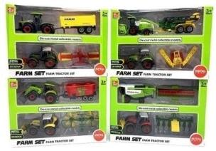 Opakowanie Traktor metalowy 2-pack MIX