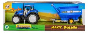 Opakowanie Traktor New Holland T5 z przyczepą 1:32