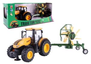 Traktor rolniczy ze zgrabiarką. Wydawca: Pro Kids. Multiszop.pl Opakowanie Traktor rolniczy ze zgrabiarką