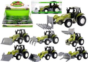 Traktor z łyżką metalowy mix. Wydawca: Pro Kids. Multiszop.pl Opakowanie Traktor z łyżką metalowy mix