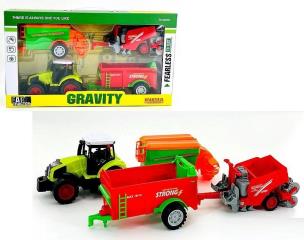 Opakowanie Traktor z maszynami rolniczymi