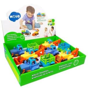 Opakowanie Traktor z przyczepą, koparka mix