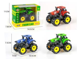 Opakowanie Traktorek z napędem 14,5cm mix
