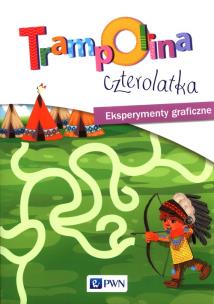 Opakowanie Trampolina czterolatka.Eksperymenty graficzne