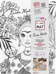 Opakowanie Transparentna mata Strigo Funny Mat Frida 30x40cm