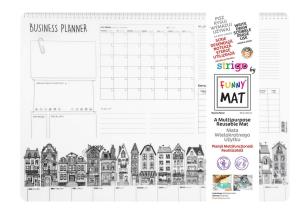 Transparentna mata Strigo Funny Mat Planer na biurko II 48x33.5 cm. Wydawca: Strigo. Multiszop.pl Opakowanie Transparentna mata Strigo Funny Mat Planer na biurko II 48x33.5 cm