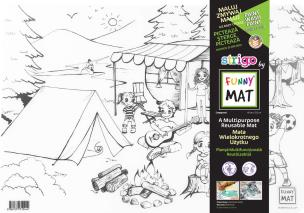 Opakowanie Transparentna mata Strigo Funny Mat Pole namiotowe 48x33.5 cm